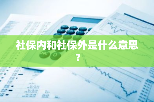 社保内和社保外是什么意思？