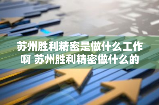 苏州胜利精密是做什么工作啊 苏州胜利精密做什么的