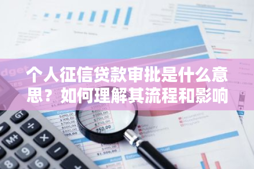 个人征信贷款审批是什么意思？如何理解其流程和影响？