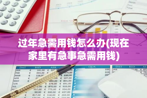 过年急需用钱怎么办(现在家里有急事急需用钱)