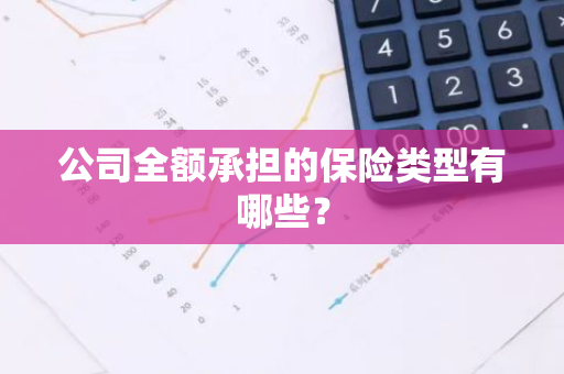 公司全额承担的保险类型有哪些？