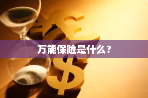 万能保险是什么？