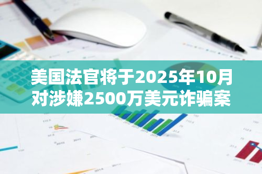 美国法官将于2025年10月对涉嫌2500万美元诈骗案的嫌疑人进行审判