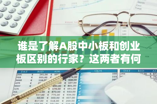 谁是了解A股中小板和创业板区别的行家？这两者有何不同？