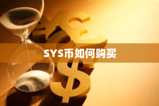 SYS币如何购买