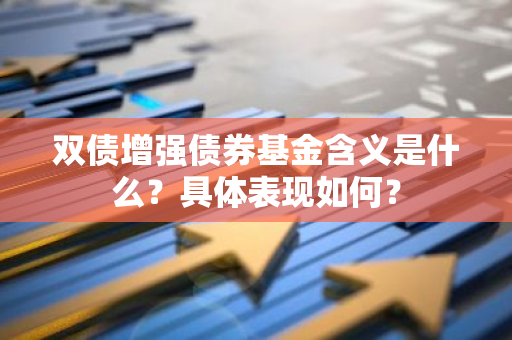 双债增强债券基金含义是什么？具体表现如何？