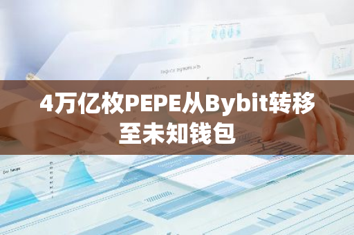 4万亿枚PEPE从Bybit转移至未知钱包