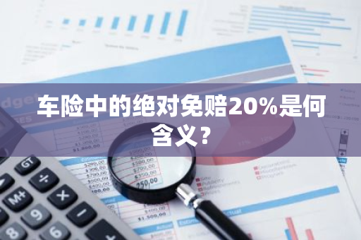 车险中的绝对免赔20%是何含义？