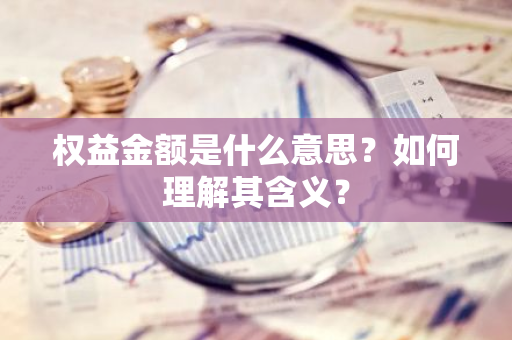 权益金额是什么意思？如何理解其含义？