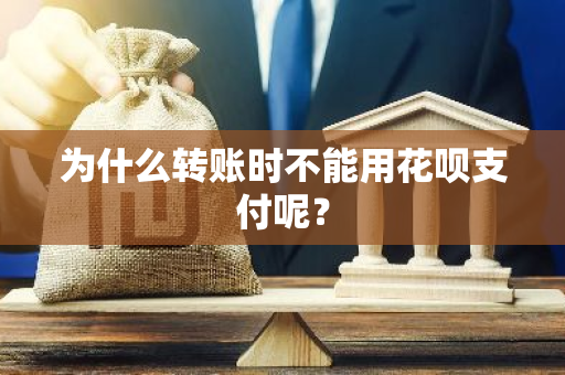 为什么转账时不能用花呗支付呢？