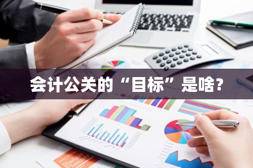 会计公关的“目标”是啥？