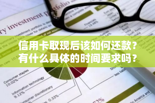 信用卡取现后该如何还款？有什么具体的时间要求吗？