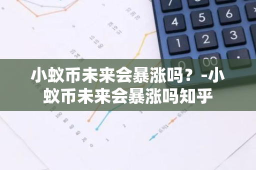 小蚁币未来会暴涨吗？-小蚁币未来会暴涨吗知乎