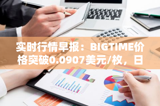 实时行情早报：BIGTIME价格突破0.0907美元/枚，日内涨3.89%