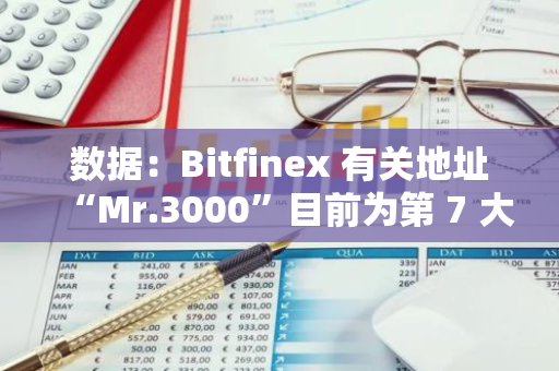 数据：Bitfinex 有关地址“Mr.3000”目前为第 7 大比特币地址，持有 7.9 万枚 BTC