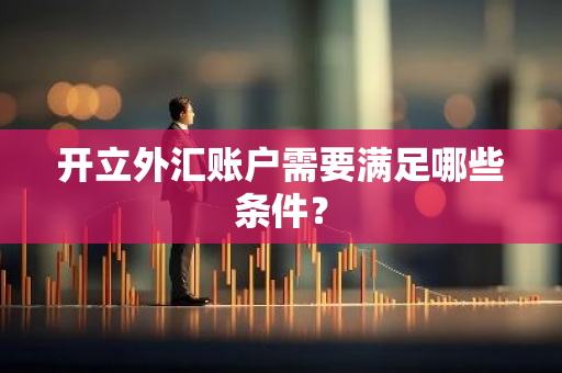 开立外汇账户需要满足哪些条件？