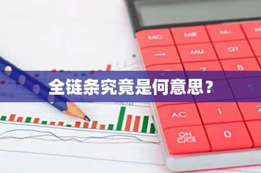 全链条究竟是何意思？