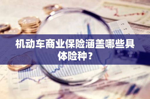 机动车商业保险涵盖哪些具体险种？