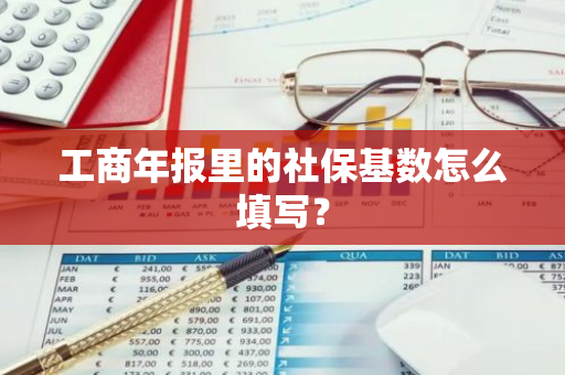 工商年报里的社保基数怎么填写？