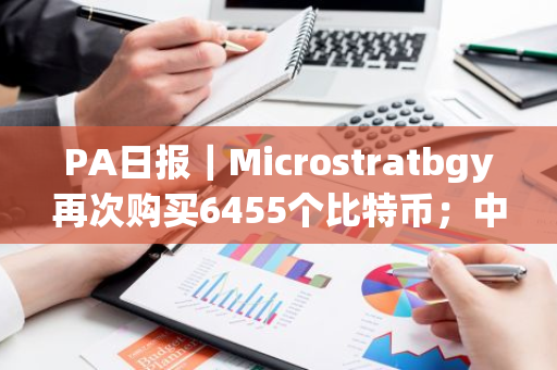 PA日报｜Microstratbgy再次购买6455个比特币；中行香港分行考虑向在港加密公司提供服务