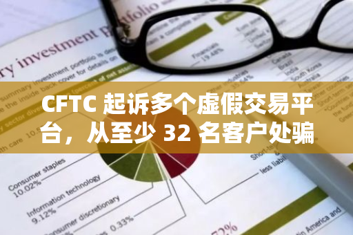 CFTC 起诉多个虚假交易平台，从至少 32 名客户处骗取约 360 万美元