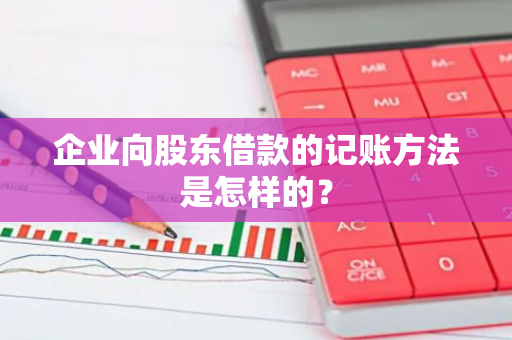 企业向股东借款的记账方法是怎样的？