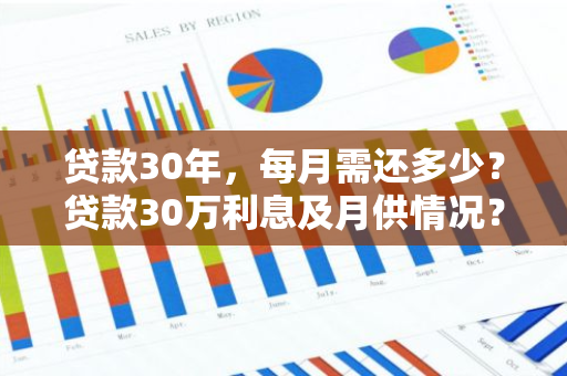 贷款30年，每月需还多少？贷款30万利息及月供情况？