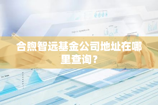 合煦智远基金公司地址在哪里查询？