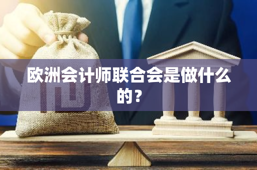 欧洲会计师联合会是做什么的？