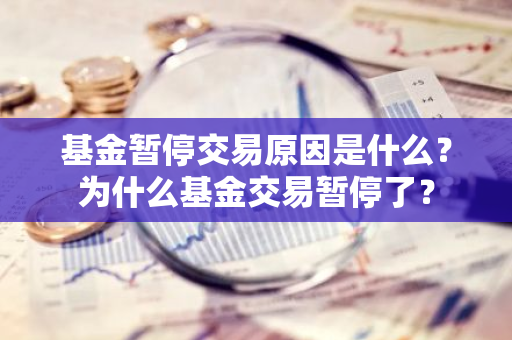 基金暂停交易原因是什么？为什么基金交易暂停了？