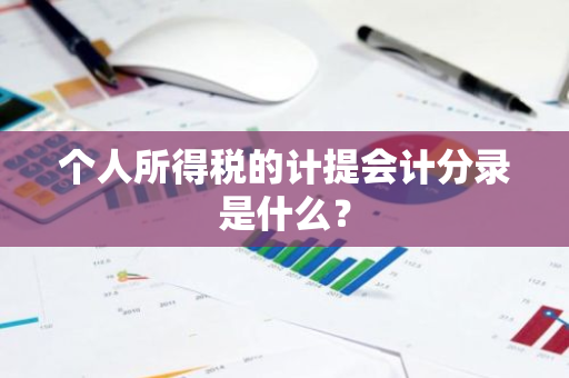 个人所得税的计提会计分录是什么？