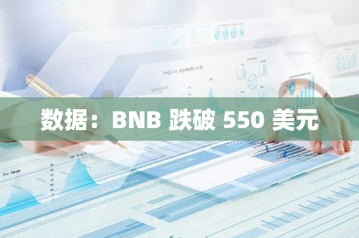 数据：BNB 跌破 550 美元