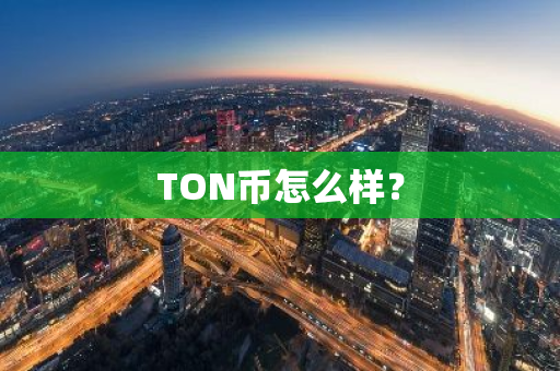 TON币怎么样？