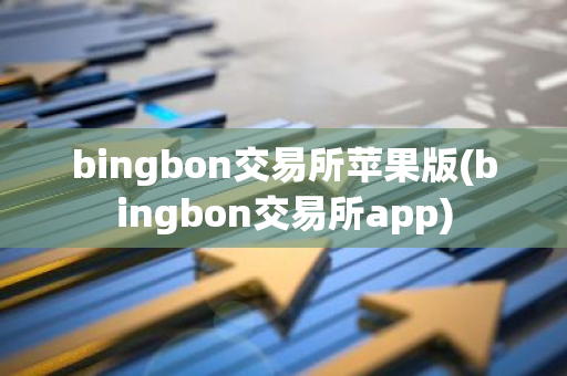 bingbon交易所苹果版(bingbon交易所app)