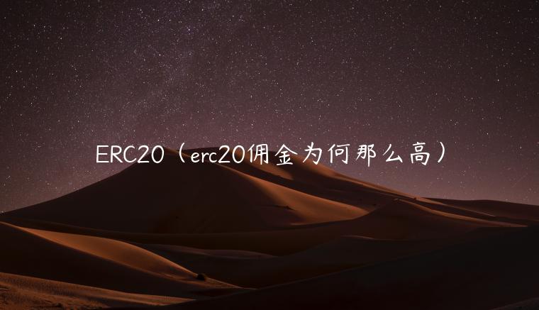 RC20（rc20佣金为何那么高）