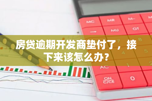 房贷逾期开发商垫付了，接下来该怎么办？