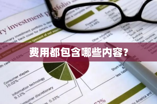 费用都包含哪些内容？