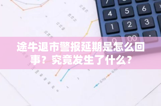 途牛退市警报延期是怎么回事？究竟发生了什么？