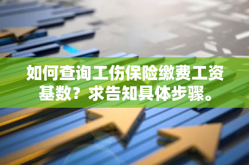 如何查询工伤保险缴费工资基数？求告知具体步骤。