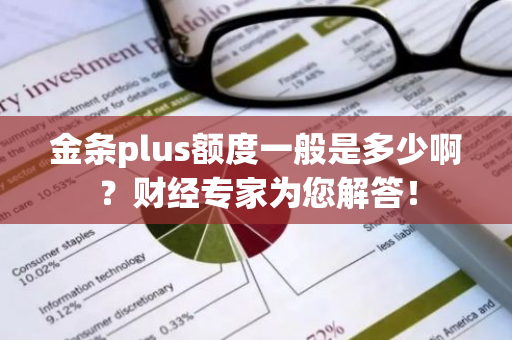 金条plus额度一般是多少啊？财经专家为您解答！