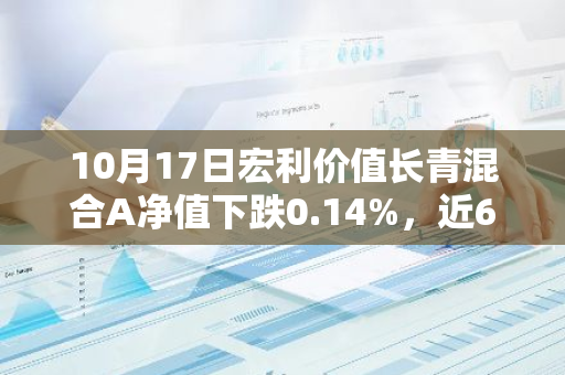 10月17日宏利价值长青混合A净值下跌0.14%，近6个月累计下跌4.95%