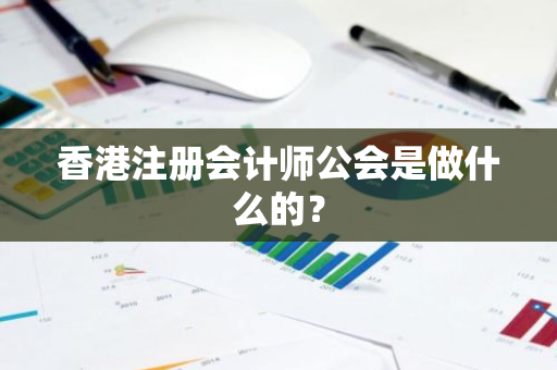 香港注册会计师公会是做什么的？