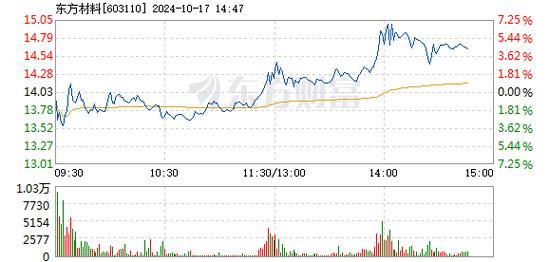 603110东方材料股票分析，603110股吧