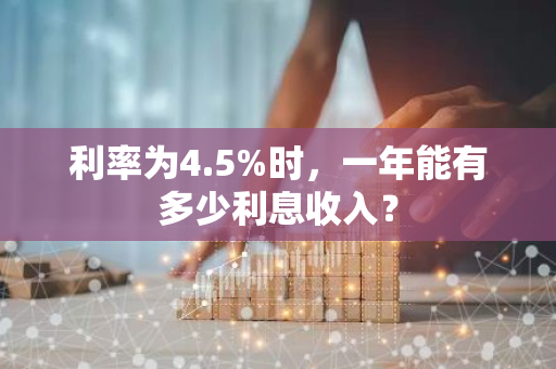 利率为4.5%时，一年能有多少利息收入？