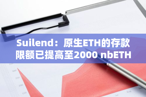 Suilend：原生ETH的存款限额已提高至2000 nbETH