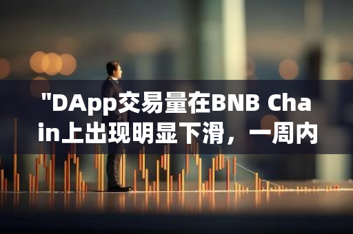 "DApp交易量在BNB Chain上出现明显下滑，一周内跌幅高达25%"