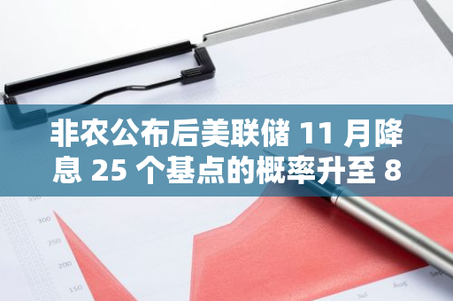 非农公布后美联储 11 月降息 25 个基点的概率升至 89.4%