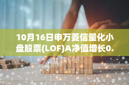 10月16日申万菱信量化小盘股票(LOF)A净值增长0.38%，近1个月累计上涨21.16%