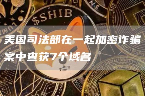 美国司法部在一起加密诈骗案中查获7个域名