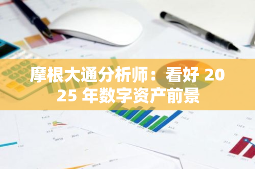 摩根大通分析师：看好 2025 年数字资产前景